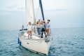 group of people on the sailboat