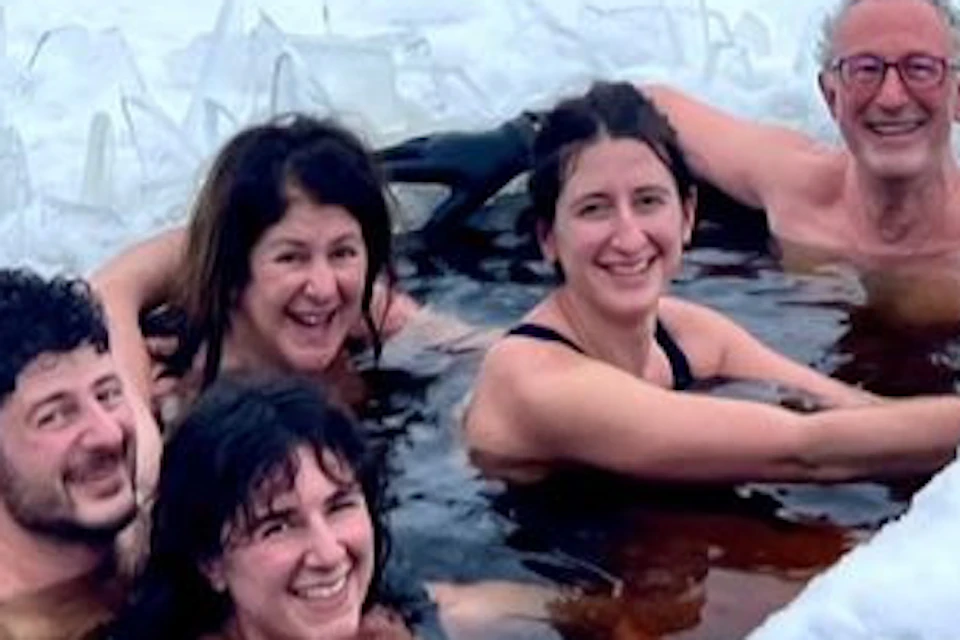 Are you brave enough to take a dip in the Arctic in winter!