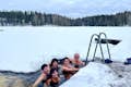 Are you brave enough to take a dip in the Arctic in winter!