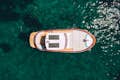 Jeranto 950 Hybrid dinghy seen from above