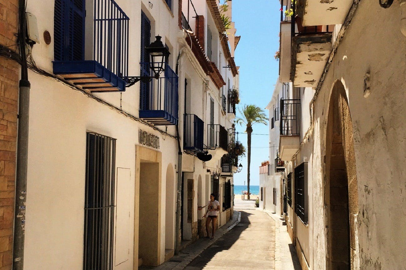 Les rues anciennes de Sitges