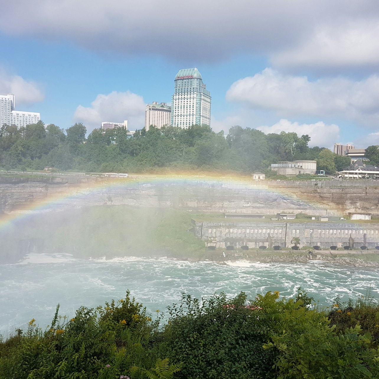 Tour dell'arcobaleno delle Cascate del Niagara con ingresso al Viaggio dietro le Cascate - Alloggi in Cascate del Niagara