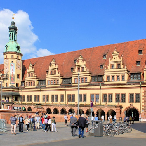 Visita al casco antiguo de Leipzig