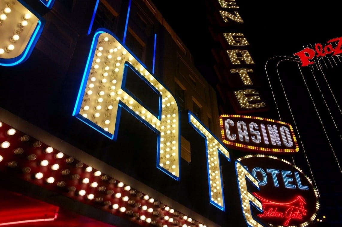 Freemont Street After Dark - The Glitter Gulch