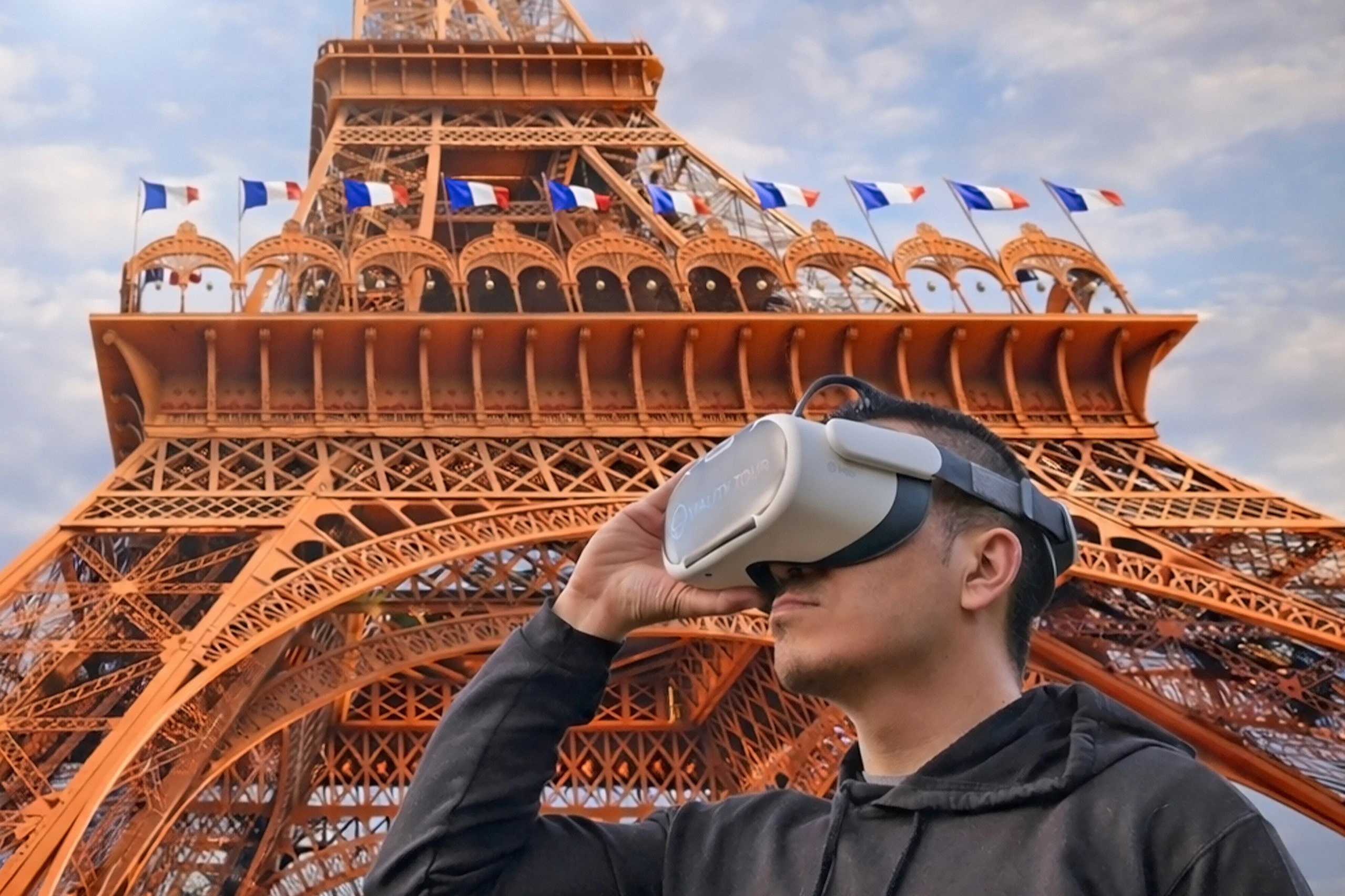 Tour Eiffel : expérience guidée en réalité virtuelle