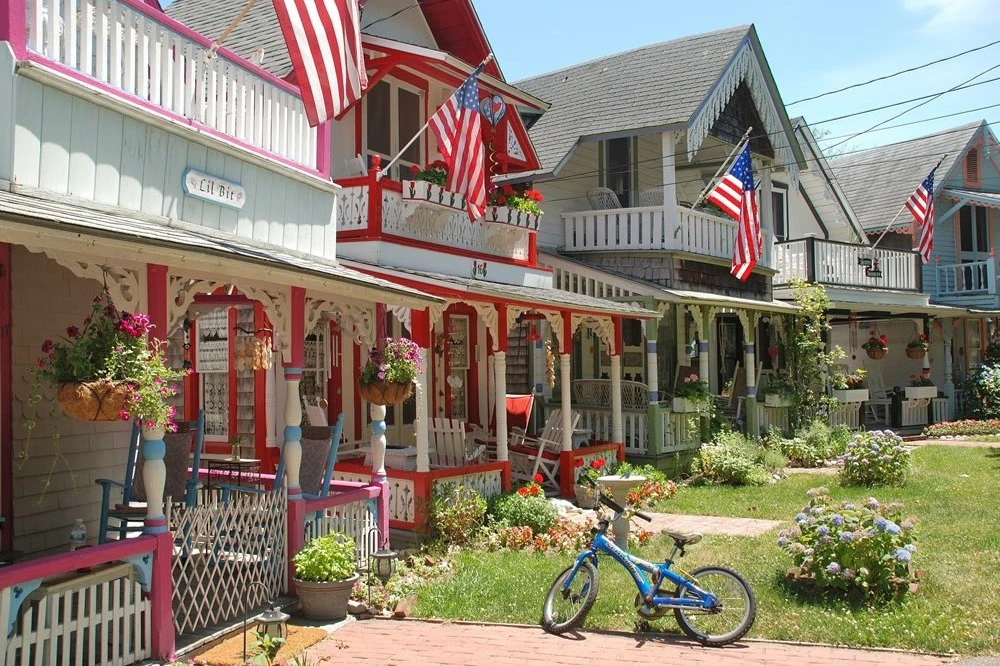 Gingerbread Cottages in Oak Bluffs