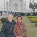 Visit to the Taj Mahal during a day trip to Agra