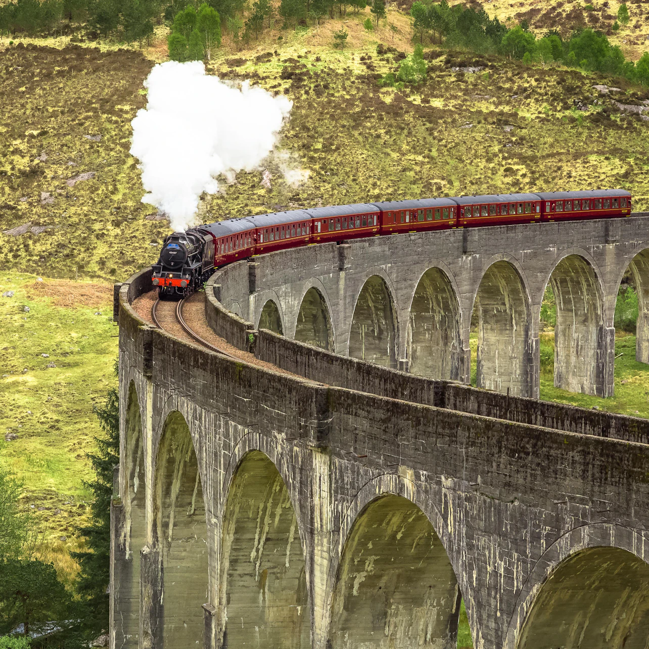 Scottish Highlands: Harry Potter Train + Tour from Edinburgh in Edinburgh – Tiqets
