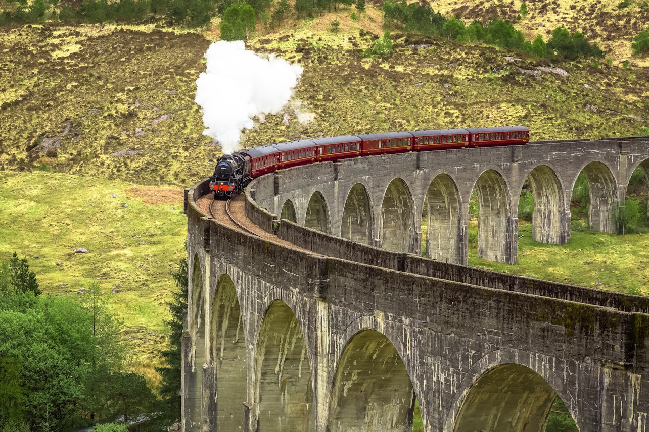 Tren de vapor jacobita y excursión por las Highlands escocesas - Alojamientos en Edimburgo