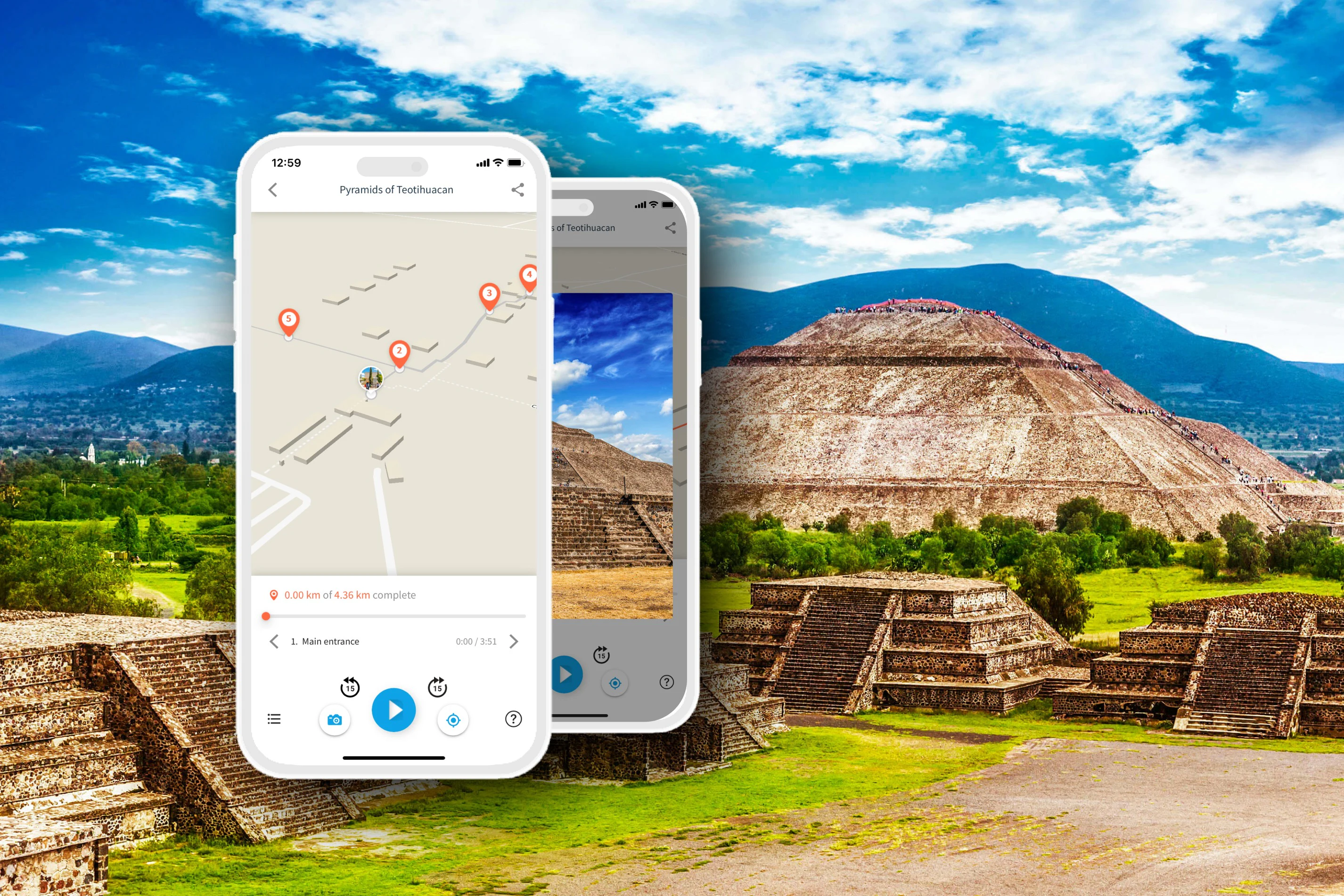 Teotihuacan: Audio Guide App by TouringBee