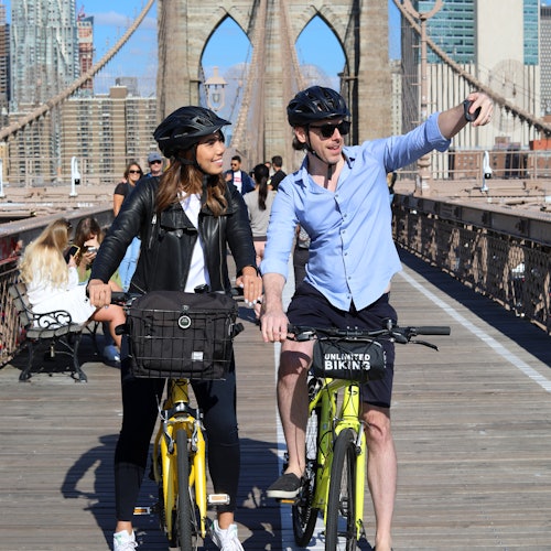 無制限のサイクリング：ブルックリンブリッジの自転車レンタル(即日発券)