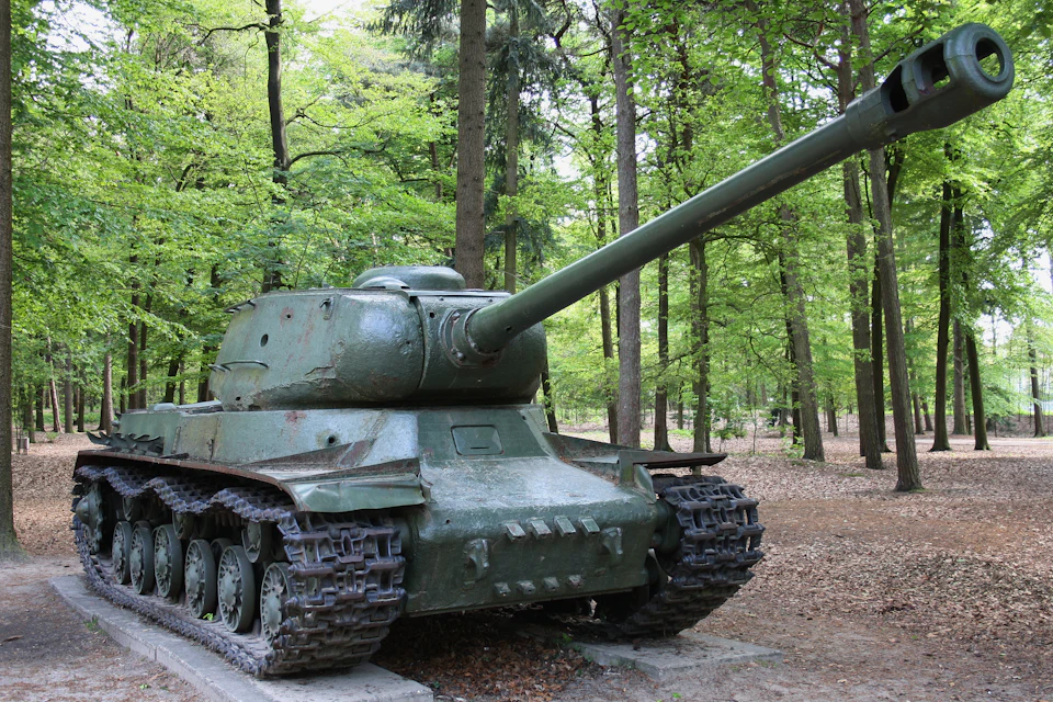 T-34 in the museum park