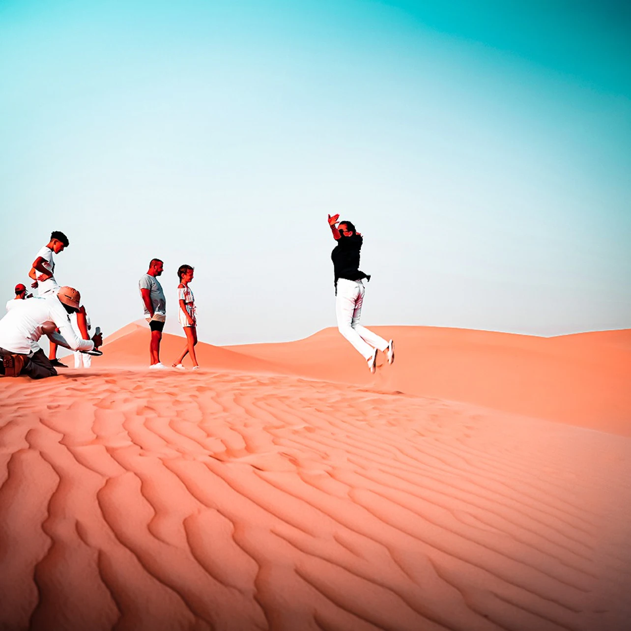 Abu Dhabi: Evening Desert Safari Tour + Dinner 4