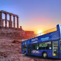 cape sounio i combo hop on hop off wycieczka autobusem