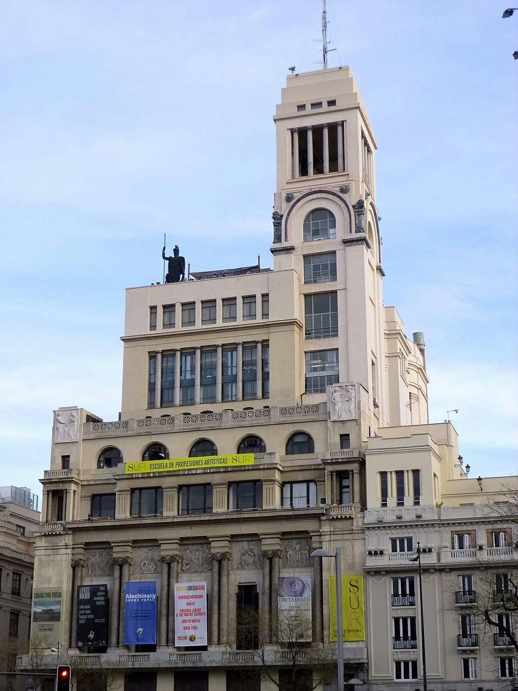 Círculo de Bellas Artes in Madrid