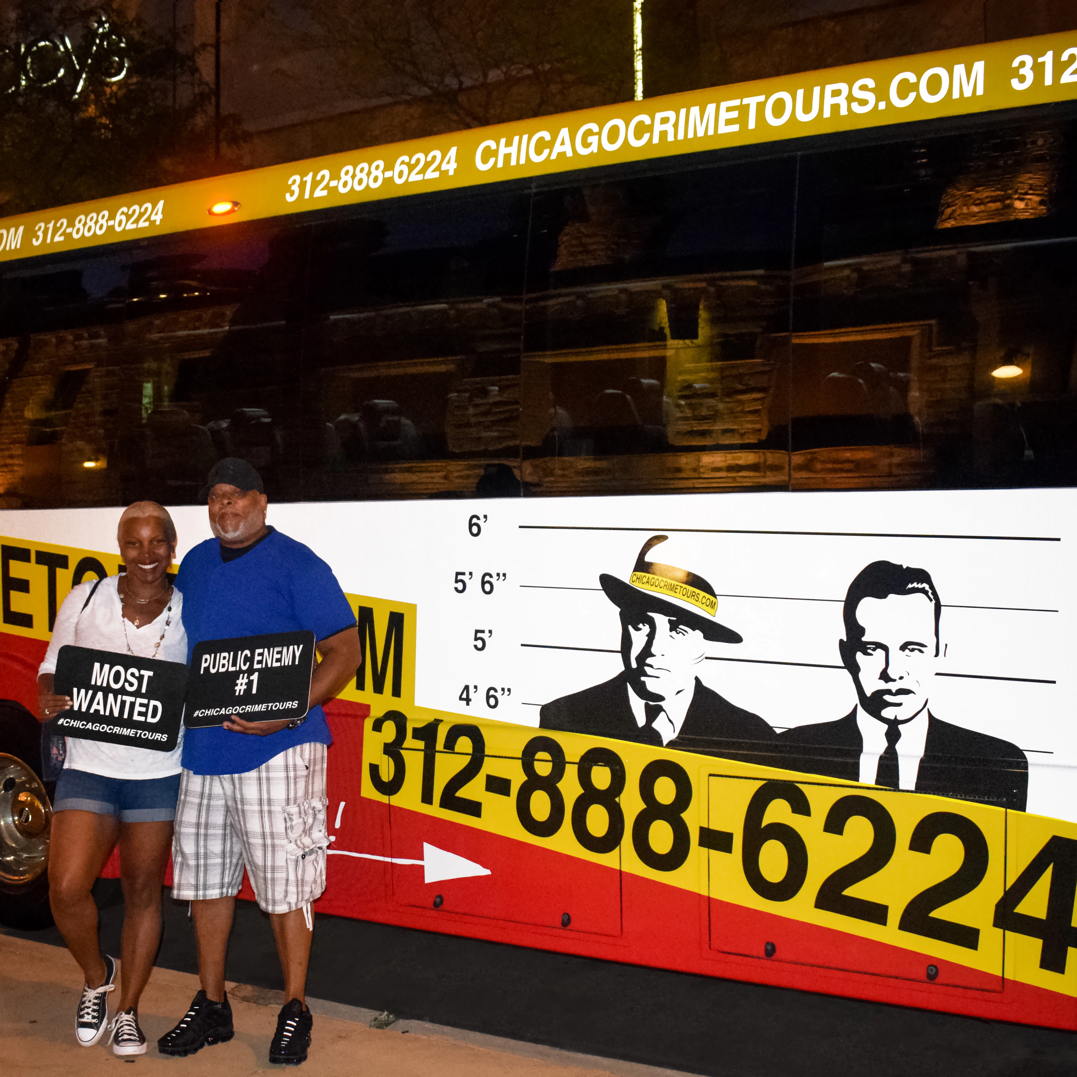 Chicago Night Crimes Bus Tour: Criminals, Mobsters and Gangsters