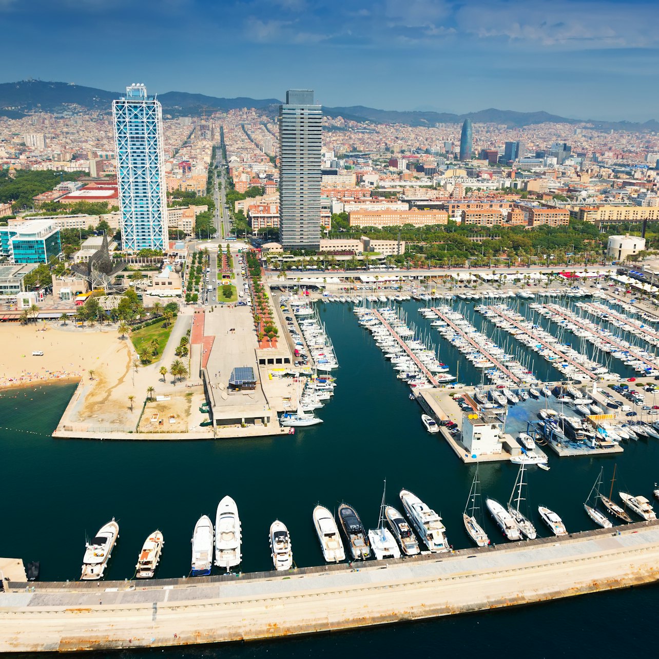 Barcellona: Las Golondrinas Crociera di 60 minuti tra porto e costa - Alloggi in Barcellona