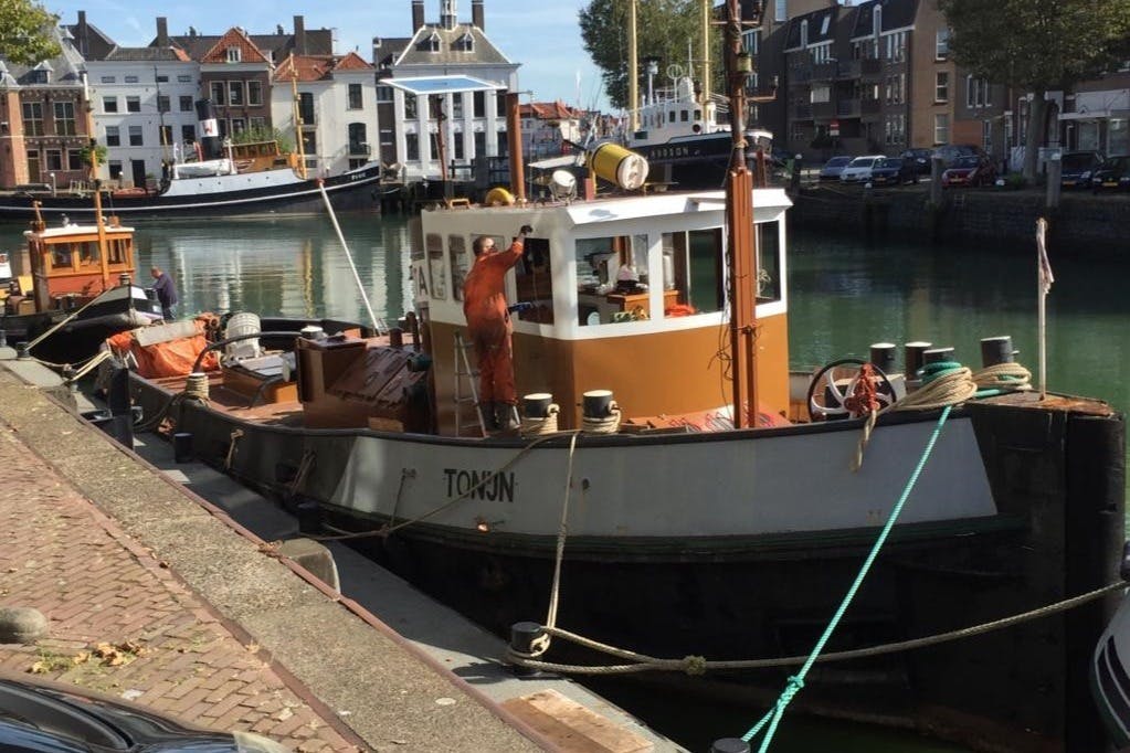 Vaartocht Met Historische Sleepboot Tonijn