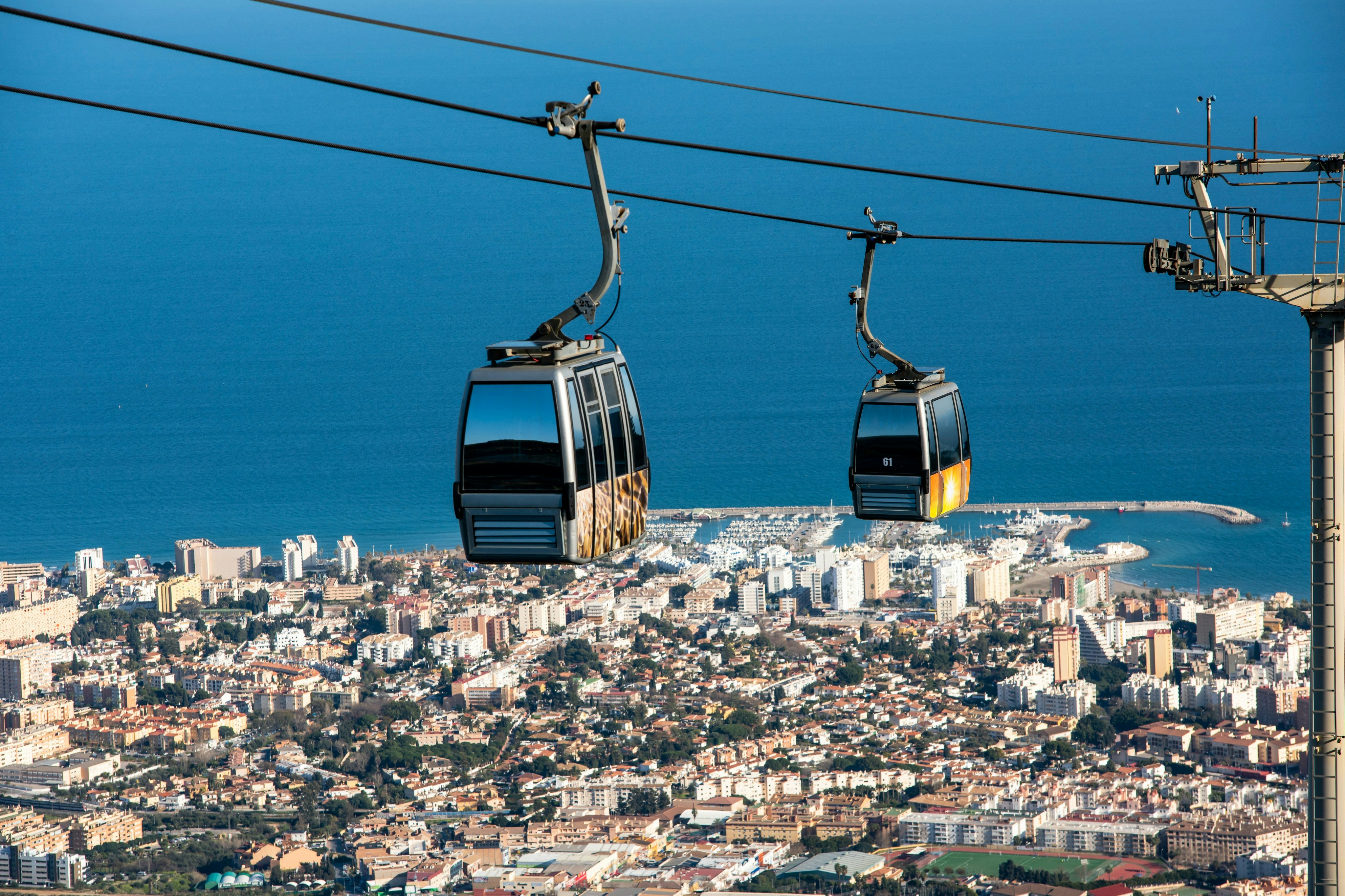 Teleférico de Benalmádena: bilhete de entrada