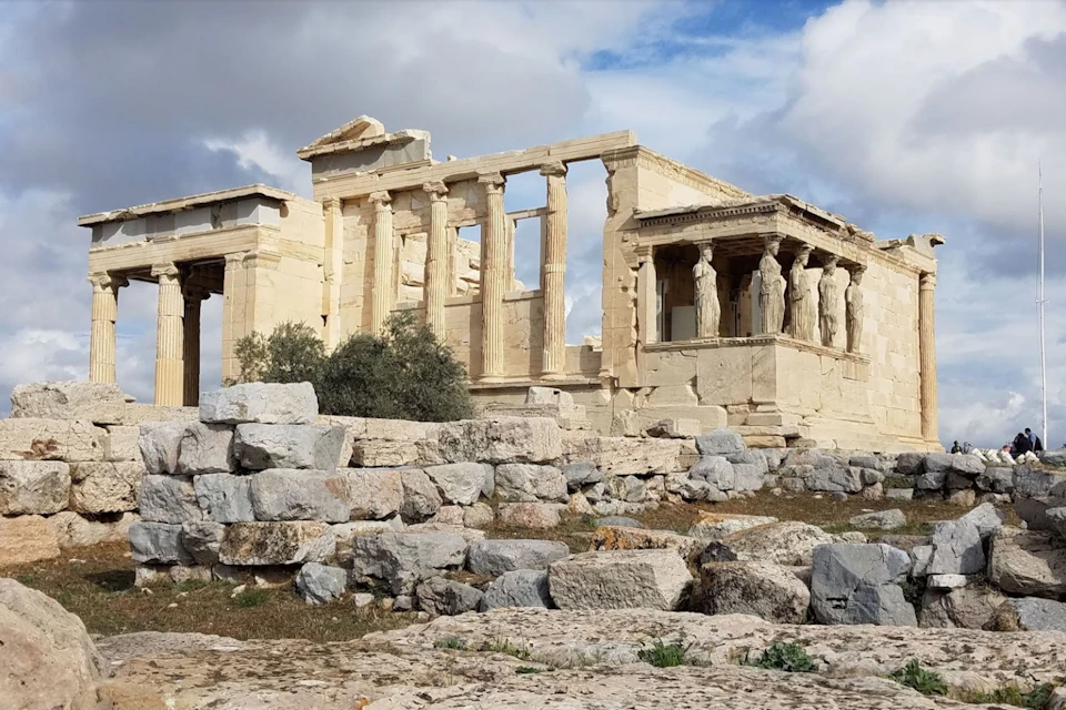 Karyatides at Erechtheion