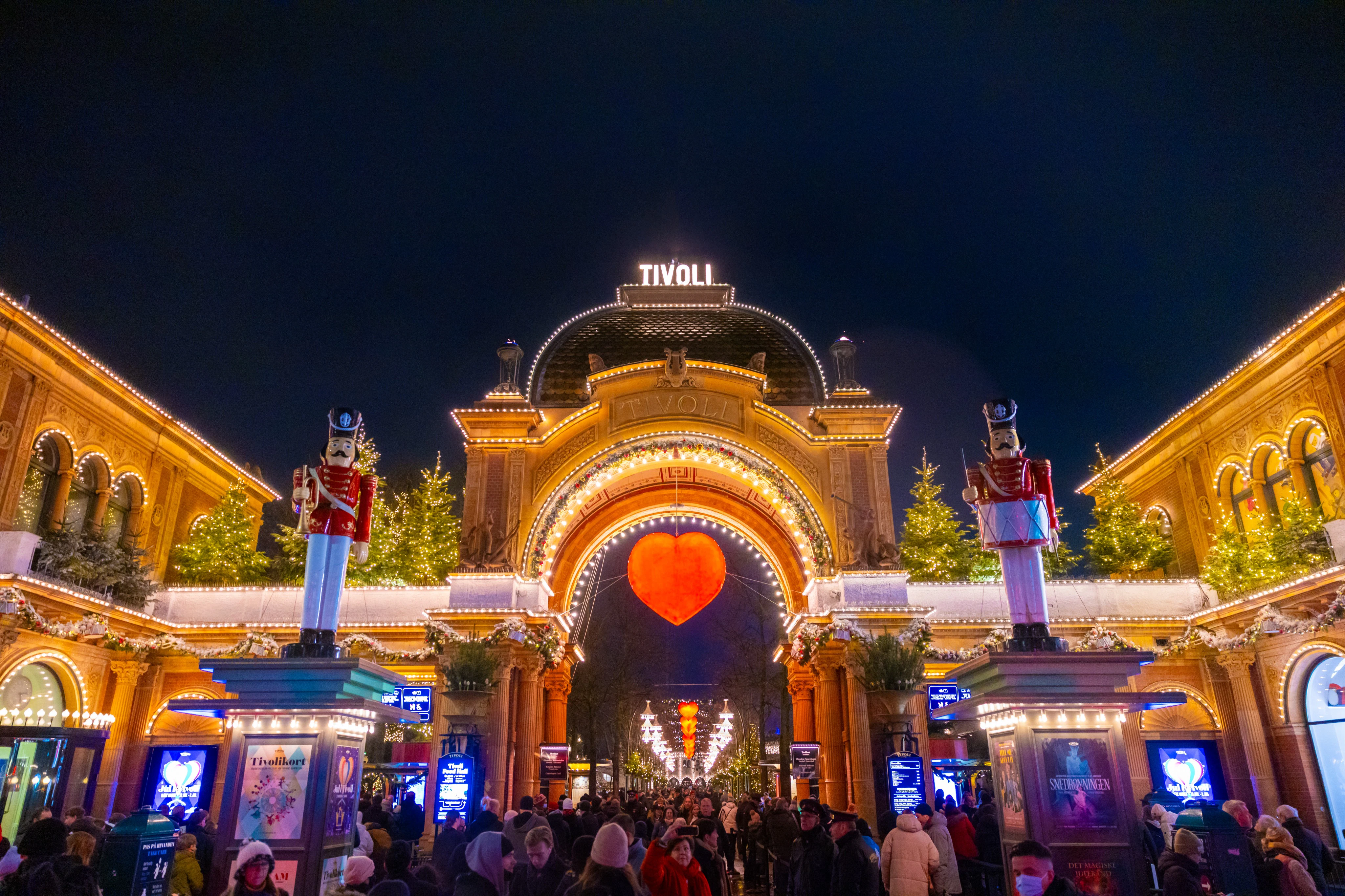 Tivoli Gardens: Christmas Entry Ticket