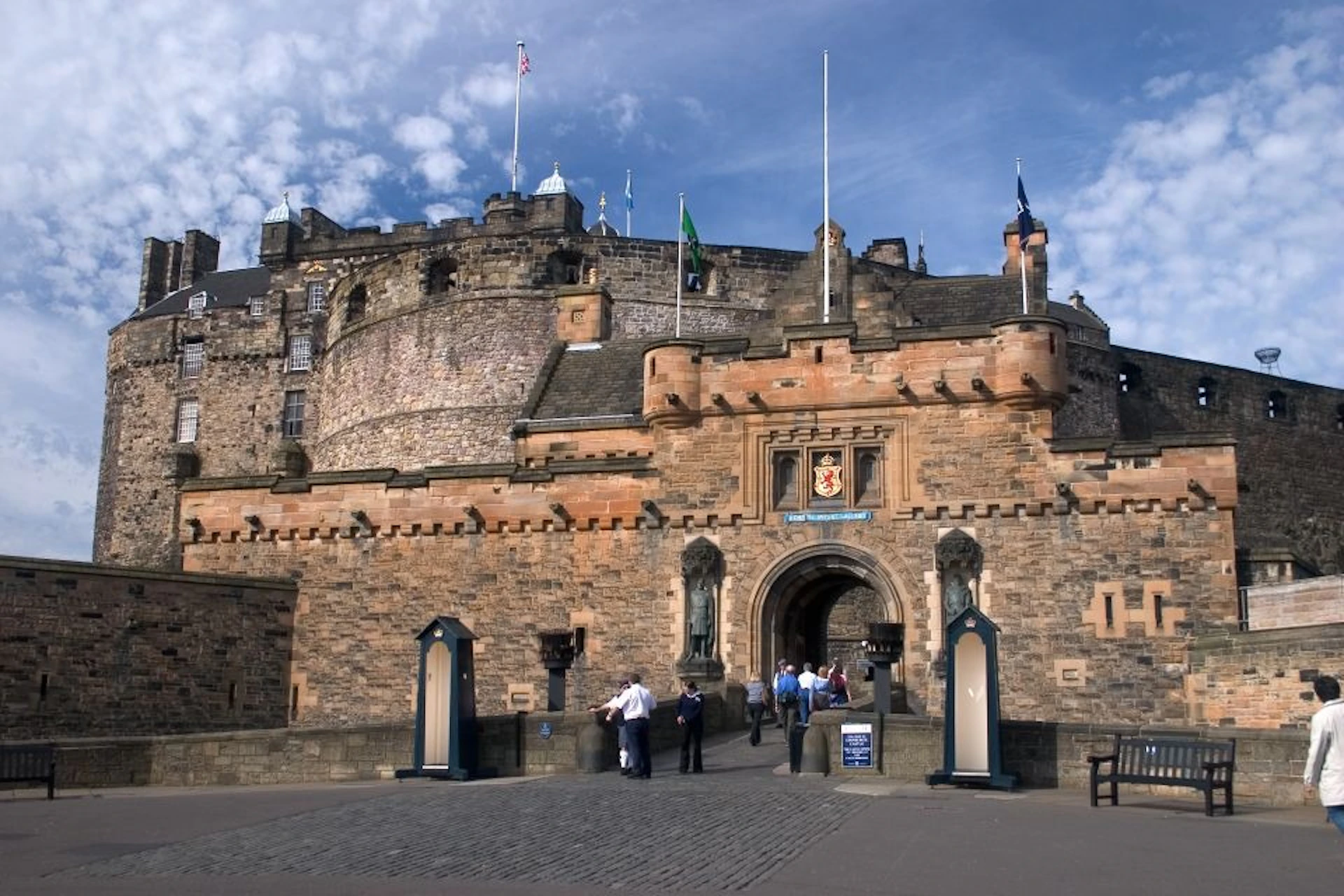 Castle entrance
