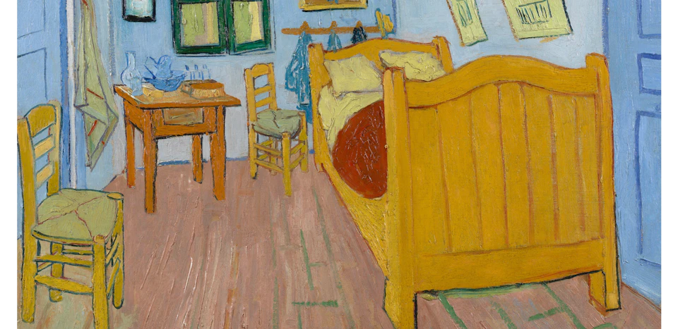 "The Bedroom" by Van Gogh