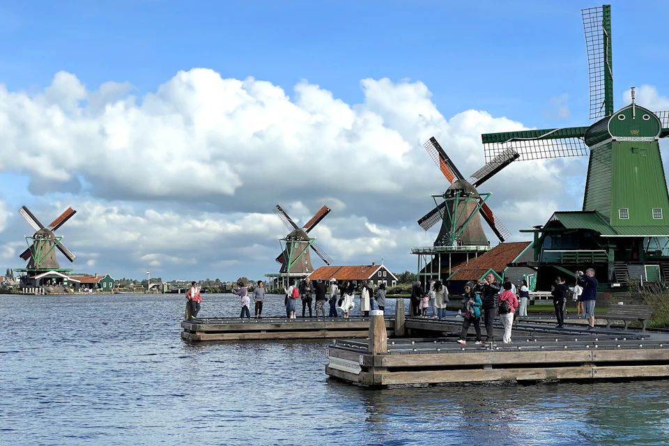 Zaanse Schans Windmills