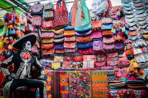 メキシコシティ：フード＆マーケットツアー(即日発券)