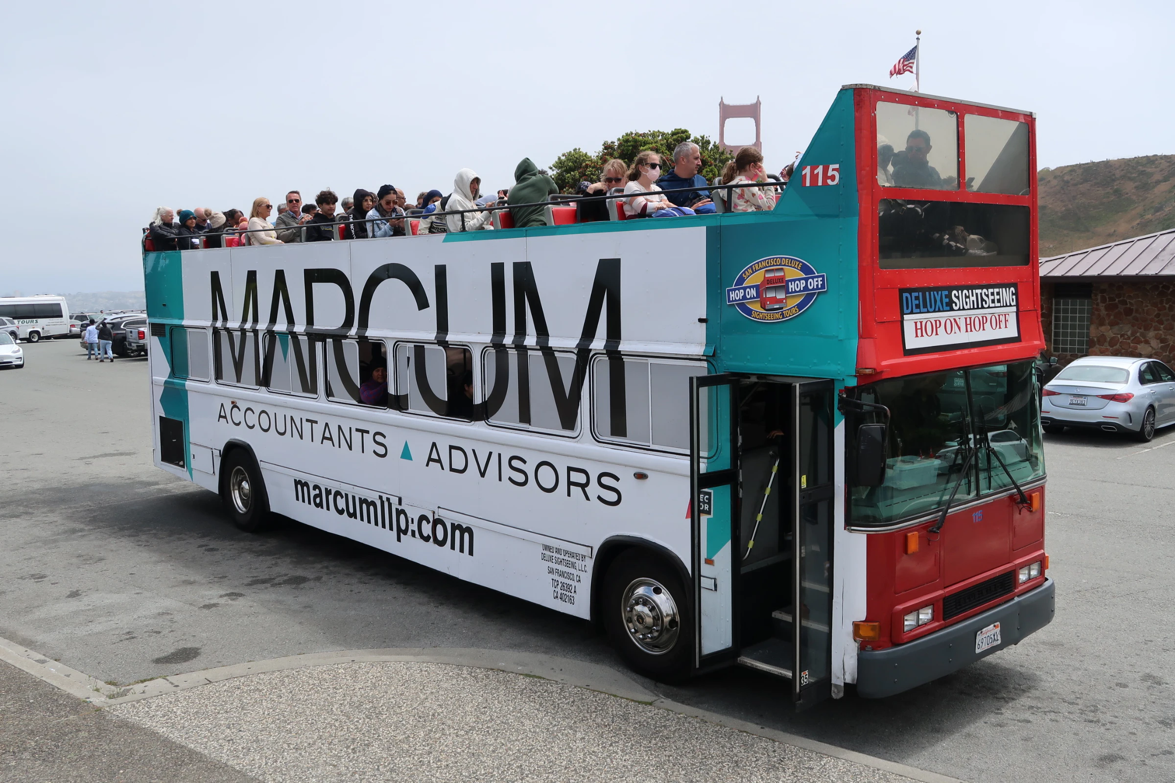 San Francisco: Hop-on Hop-off Afternoon Bus Tour