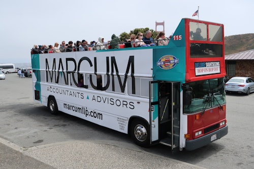 San Francisco: Hop-on Hop-off Afternoon Bus Tour