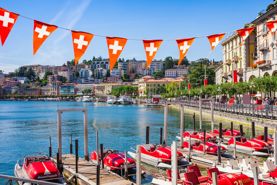 Swiss Lake Lugano