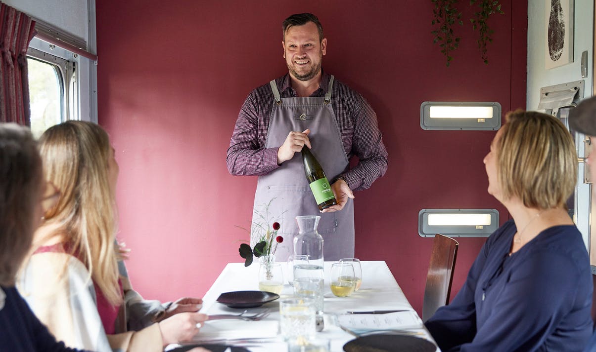 Our first class staff have a wide range of knowledge surrounding the produce we serve on board. 