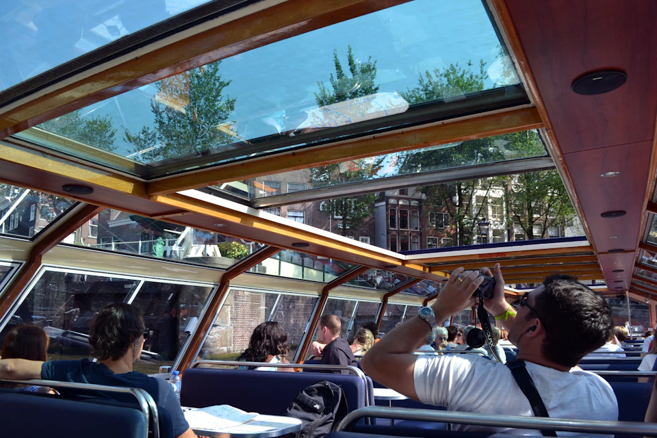 Inside our Blue Boat