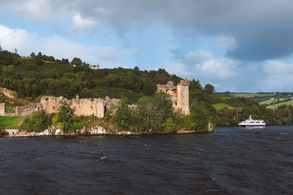 Urquhart Castle from the Loch