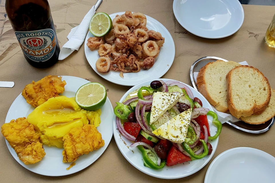 Greek lunch