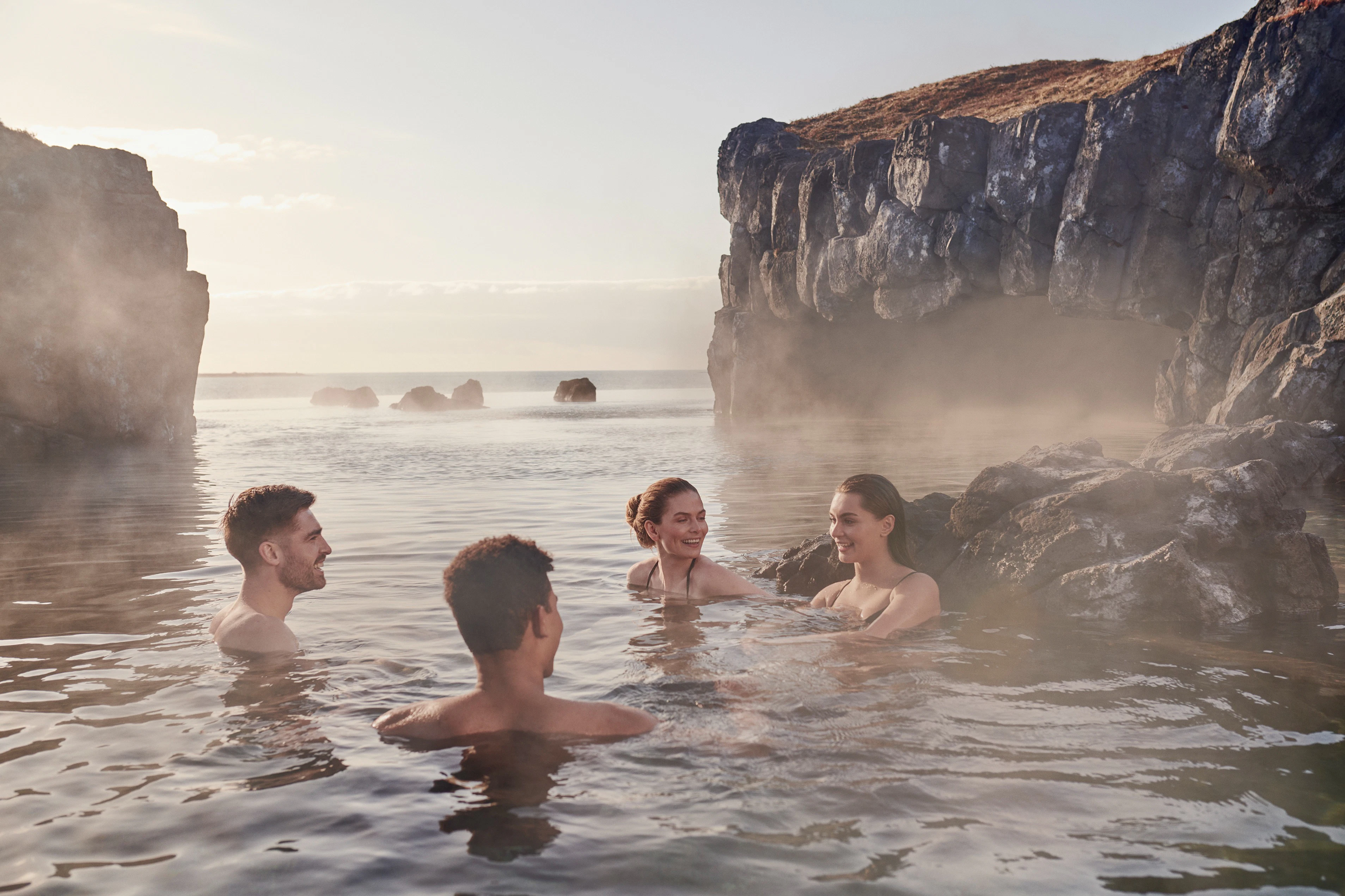 Fagradalsfjall Volcano & Sky Lagoon: Spa Entry + Hiking Tour from Reykjavik