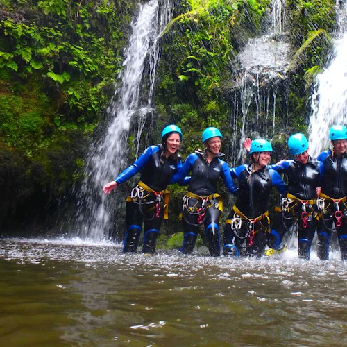 Canyoning in Ribeira dos Caldeirões