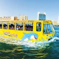 Il Wonder Bus Dubai è un'avventura anfibia via mare e via terra per scoprire le attrazioni di Dubai in modo meraviglioso.