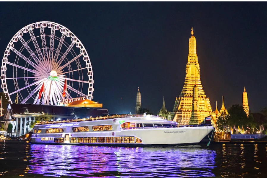 Bangkok: White Orchid River Cruise and Dinner