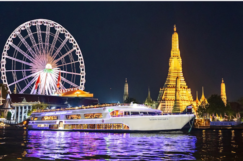 Bangkok: White Orchid River Cruise and Dinner