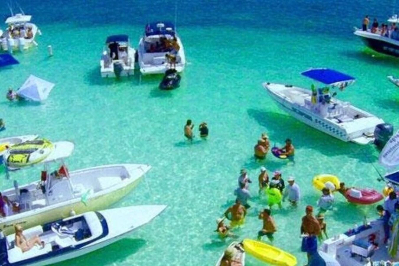 Miami: Party Boat Day Trip from Bayside Marketplace