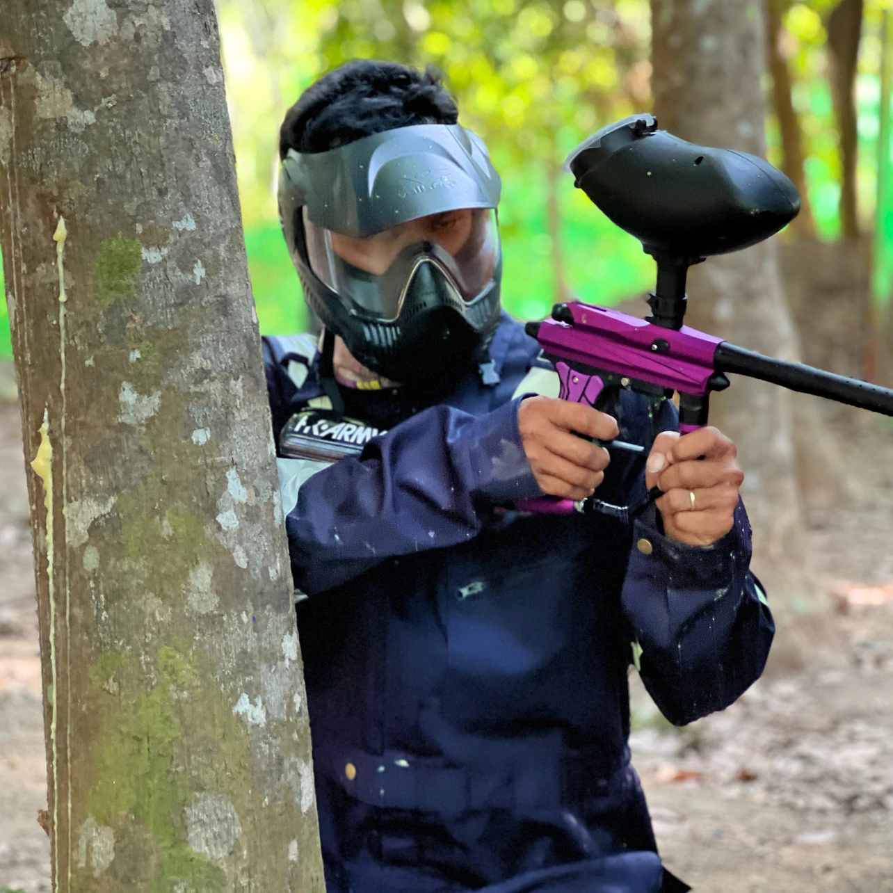 Paintball activity