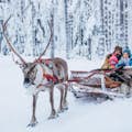Экскурсия на снегоходах и животных