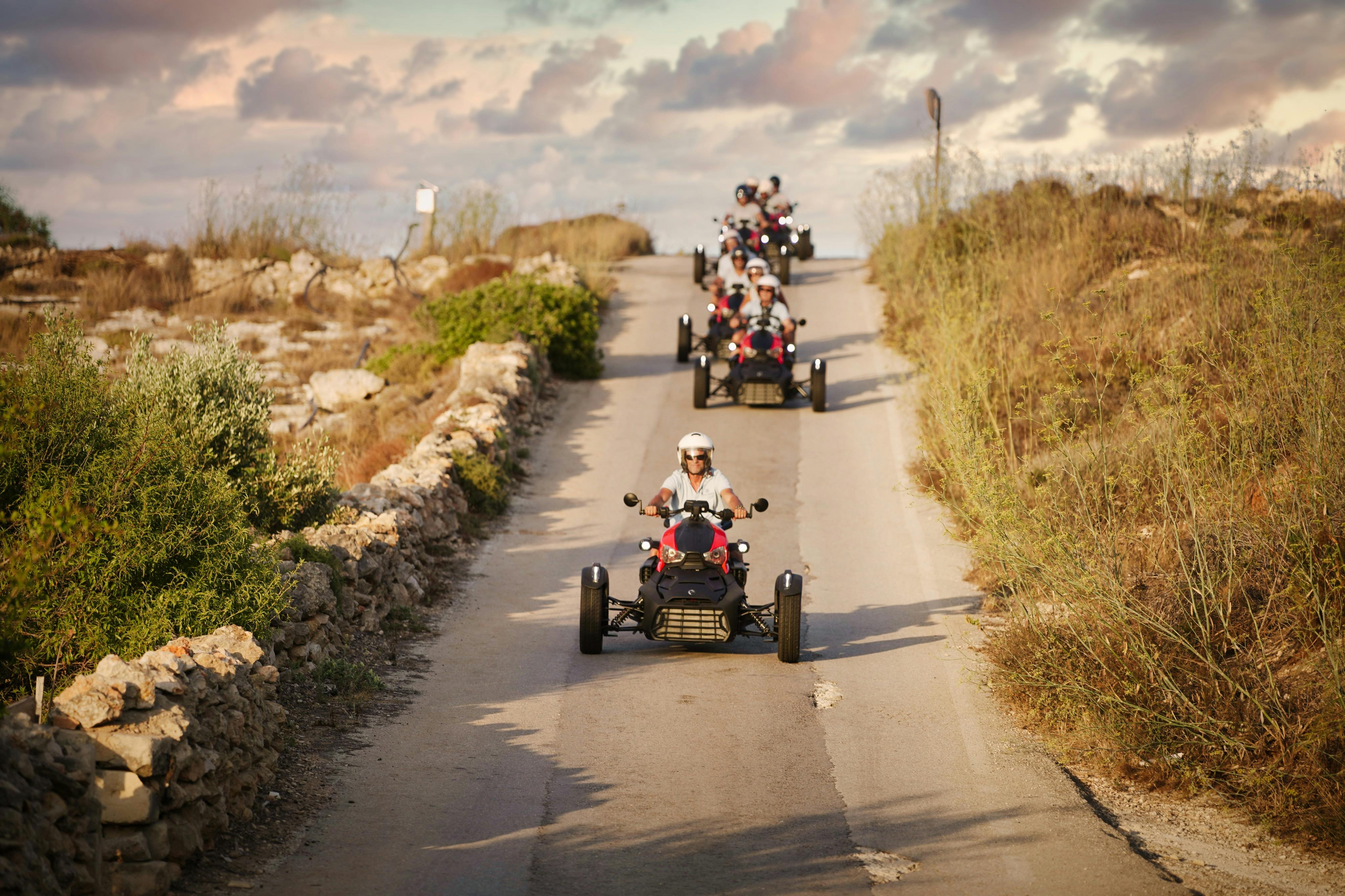 Gozo: Guided Sunset Ryker Tour from Malta 4