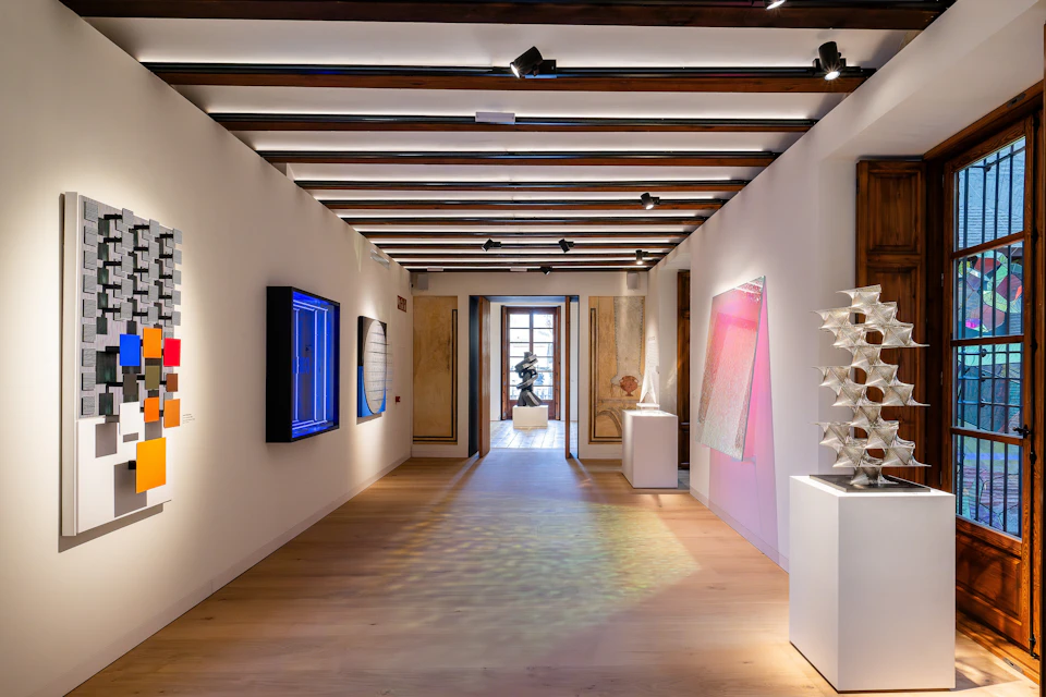 One of the rooms at the Hortensia Herrero Art Center