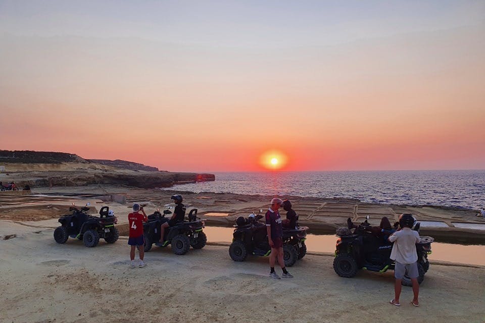 Gozo & Comino: Guided Sunset Quad Bike Tour with Transfers + Boat Ride 2