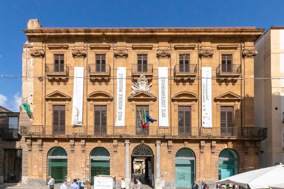 Façade of Riso Palace