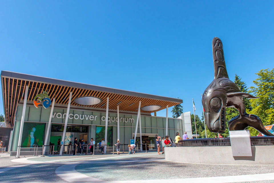 Vancouver Aquarium entrance