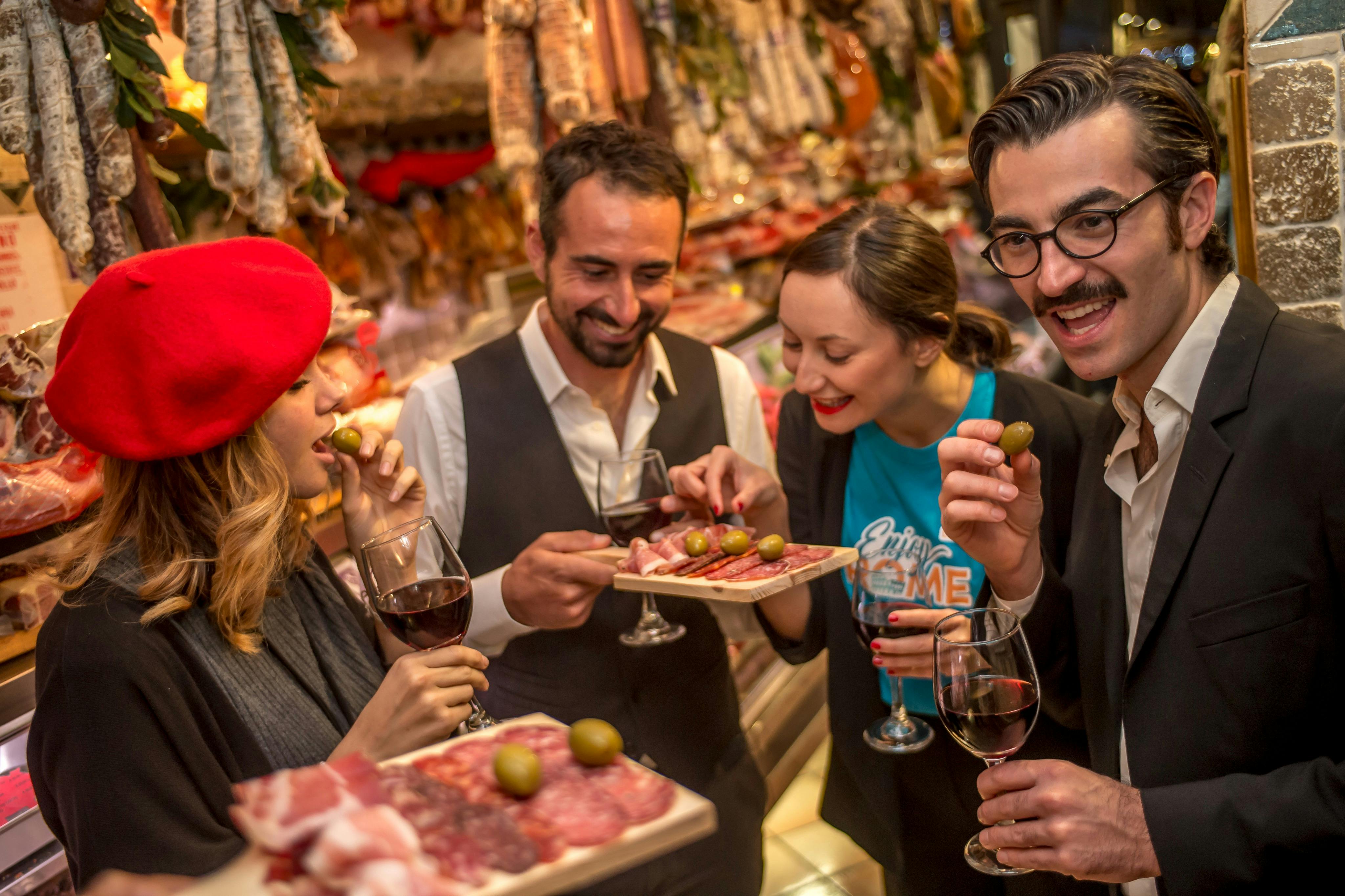 Be introduced to a wonderful selection of artisanal cured meats accompanied by the finest Italian wines.